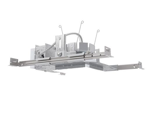 Lithonia LDN4SQ ALO3 SWW1 MVOLT UGZ HSG 4 Inch Non-IC Square Downlight LED, 2000/2500/3000 Lumens, 3000K-3500K-4000K-5000K Color Temperature, 120-277V, Universal Dimming to 10%, Housing Only