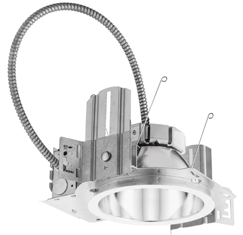 Lithonia LDN6 40/20 MVOLT EZ1 E10WCP HSG 6" LED Downlight, 22W 4000K 2000 Lumens, 120-277V, 0-10V eldoLED Driver, Emergency Battery Pack