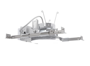 Lithonia LDN6 35/15 LO6AR LSS MVOLT GZ10 6" LED Downlight, 3500K, 1500 Lumens, Clear Trim, 120-277V, 0-10V Driver Dims to 10%