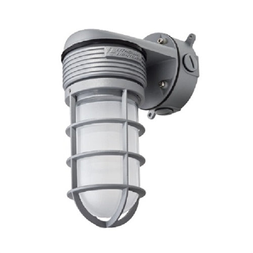 Lithonia OLVTWM M6 600 Lumens LED Jelly Jar Fixture 15 Watt 4000K Frosted Lens Wet Location 120-277V