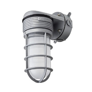 Lithonia OLVTWM M6 600 Lumens LED Jelly Jar Fixture 15 Watt 4000K Frosted Lens Wet Location 120-277V