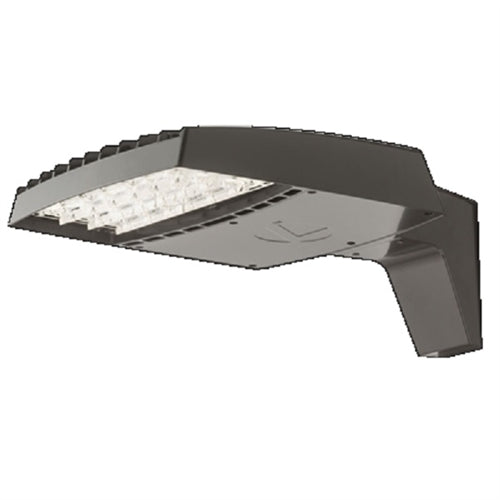 Lithonia RSX2 LED P2 40K R4 MVOLT RPA DDBXD 111W LED Area Light, 4000K Color Temperature, Type 4 Wide Distribution, 120-277V, Round Pole Mounting, Dark Bronze Finish