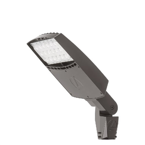 Lithonia RSXF1 LED P4 40K WFL MVOLT AAWB NLTAIR2 PIRHN DDBXD LED Floodlight 135 Watt, 16400 Lumens, 4000K, with Adjustable Tilt Arm and Sensor, Dark Bronze