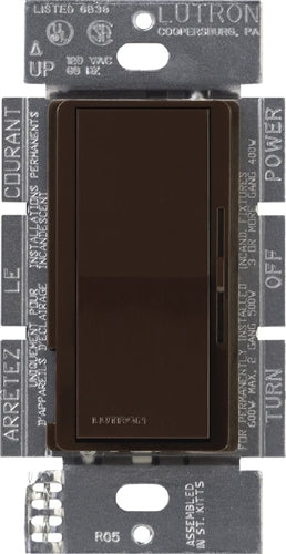Lutron DVRF-6L-BR Caseta Diva Smart Dimmer in Brown