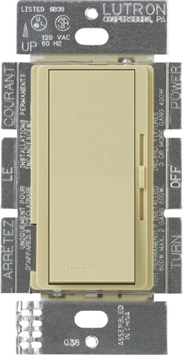 Lutron DVRF-6L-IV Caseta Diva Smart Dimmer in Ivory