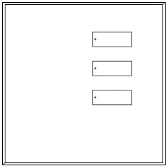 Lutron LFGI-3B-F-CWH Architectural International Frameless Style seeTouch Glass 55 Wallplate in Clear Glass with White Paint