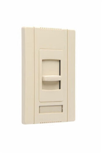 Wattstopper CD1103PLA Titan 1100W Incandescent Single Pole/ 3-Way, Slide-to-Off Dimmer with Preset, Narrow, Light Almond