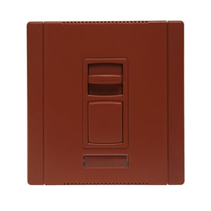 Wattstopper CD1603PRED Titan 1600W Incandescent Single Pole/ 3-Way, Slide-to-Off Dimmer with Preset, Wide,  Red