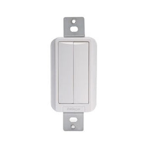 Wattstopper EORS-102-G RF 2-Button Remote Switch, Gray