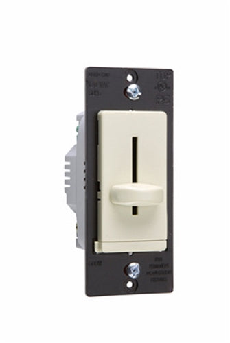 Wattstopper LS600I 600W Single Pole, Non-Preset Incandescent Dimmer, Ivory